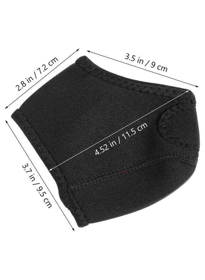 جوارب داعمة للكعب، وأغطية للقدم، ووسادات لحماية باطن القدم - واقيات كعب مبطنة، وأغطية قدم مريحة للاستخدام اليومي، ودعم لقوس القدم مانع للانزلاق، وواقي للكاحل - Image 2